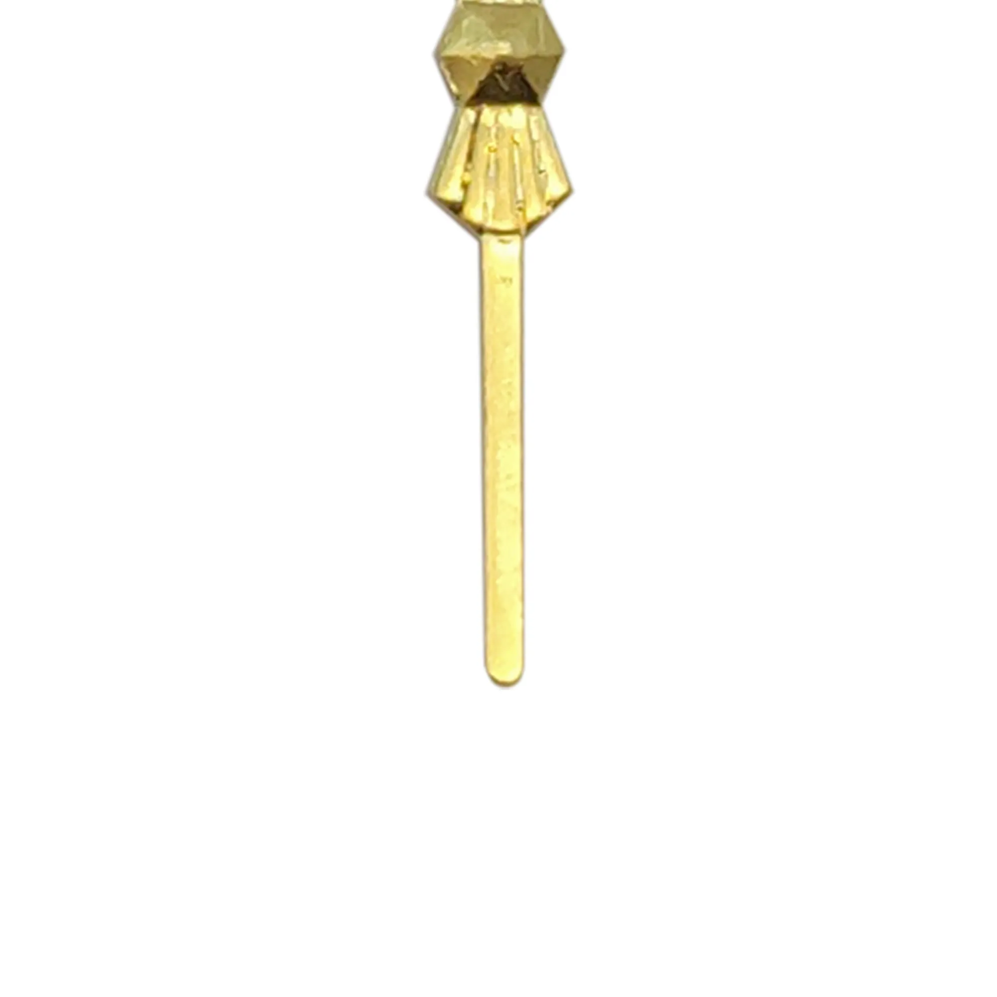 Bow Tie Straight Link Gold Finish 33mm C90022  Diyas Crystal Link
